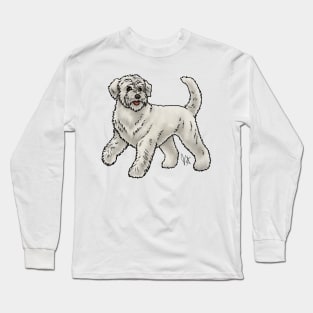 Dog - Soft-Coated Wheaten Terrier - Heavy White Long Sleeve T-Shirt